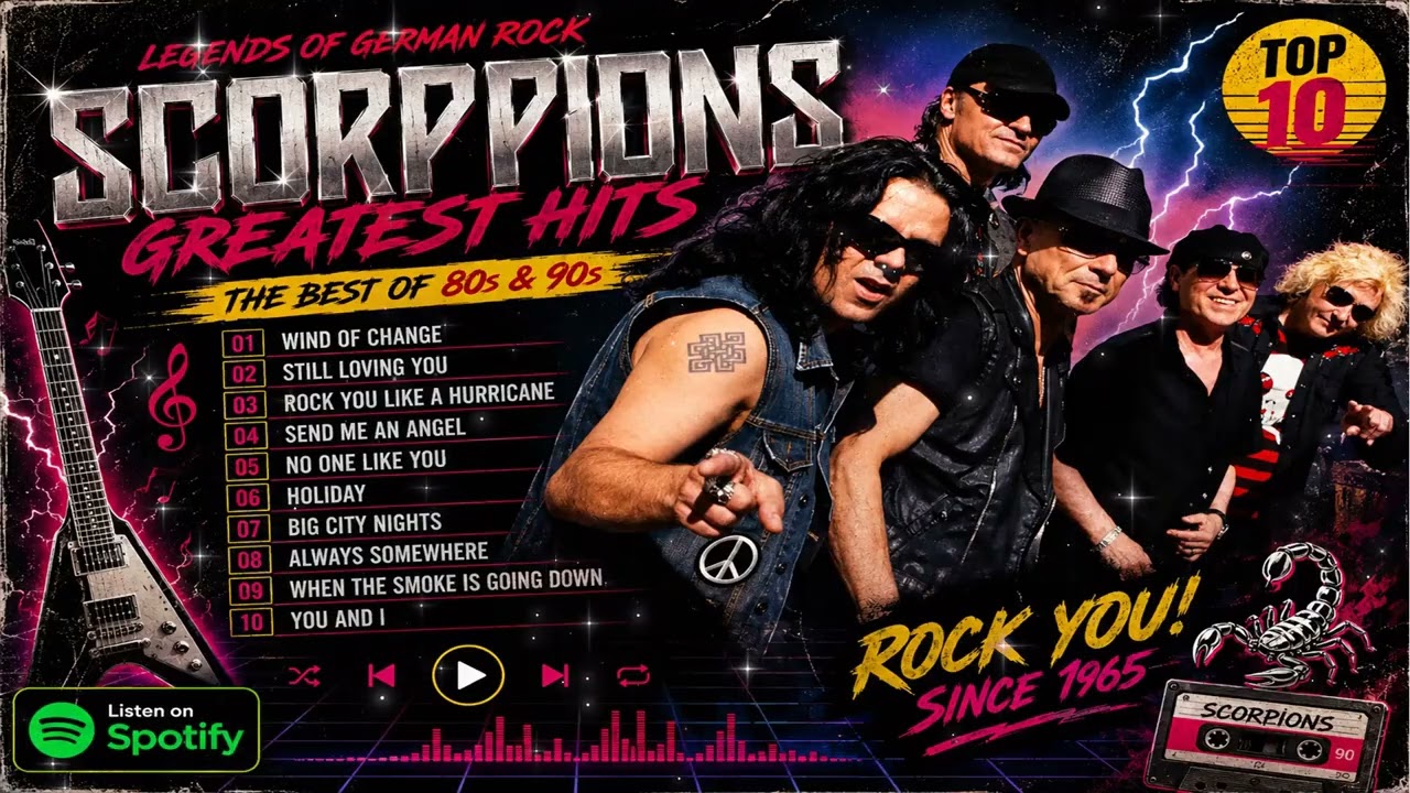 Greatest Hits Scorpions – Top 20 Legendary Rock Ballads – Full