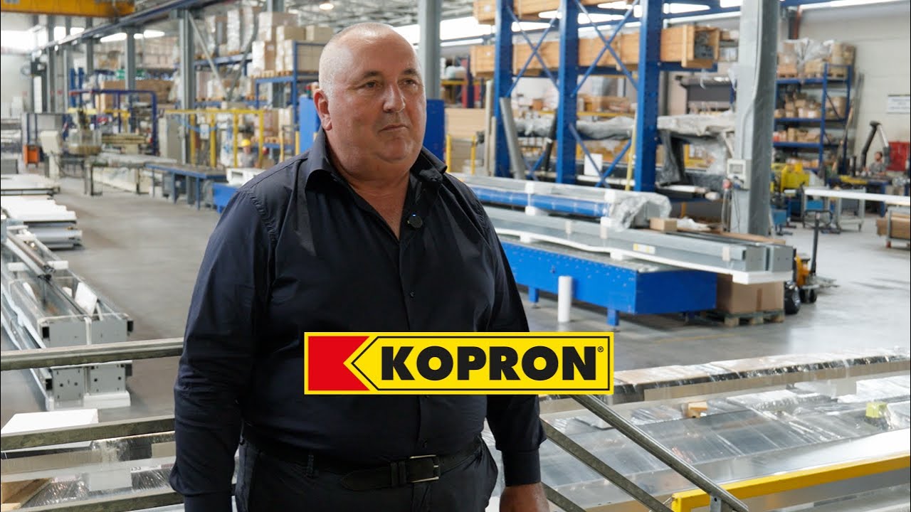 Kopron - la produzione dei portoni industriali nello stabilimento di Molfetta