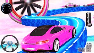 Permainan Mobil Balap 3D Impossible Track - Mega Ramp Car Stunts Racing - Android Gameplay screenshot 1