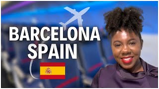 INTERNATIONAL FLIGHT ATTENDANT LIFE | BARCELONA, SPAIN