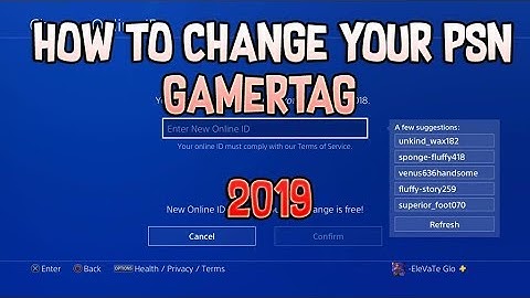 How To CHANGE Your PSN ID (GAMERTAG) 2019 How To Change Your PS4 Gamertag *FULL TUTORIAL* FREE