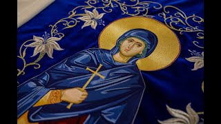 Special Pentru Hram Cum Arată Noul Veșmant Al Sfintei Cuvioase Parascheva Youtube