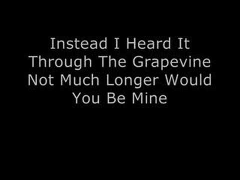 Marvin&#x20;Gaye Heard&#x20;It&#x20;Through&#x20;The&#x20;Grapevine Artwork