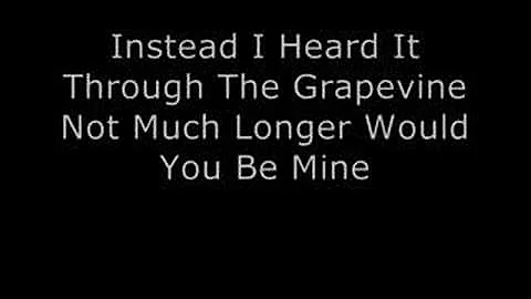 Marvin Gaye - I Heard It Through The Grapevine