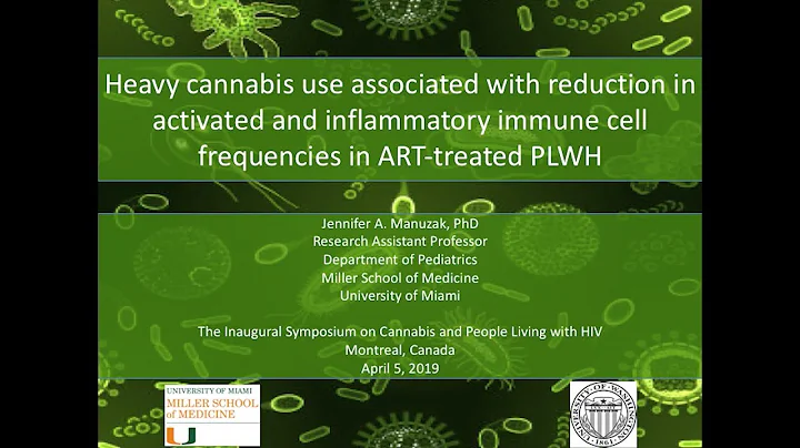 Dr. Jennifer Manuzak l The effects of cannabis use...