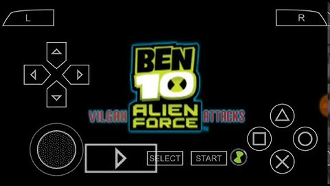 Ben 10 alien force vilgax attacks best settings ppsspp android