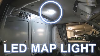 Chevrolet Express / GMC Savana - Map Light Auxito LED Install.