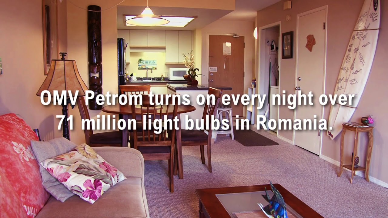 OMV Petrom does not produce lightbulbs, but ...