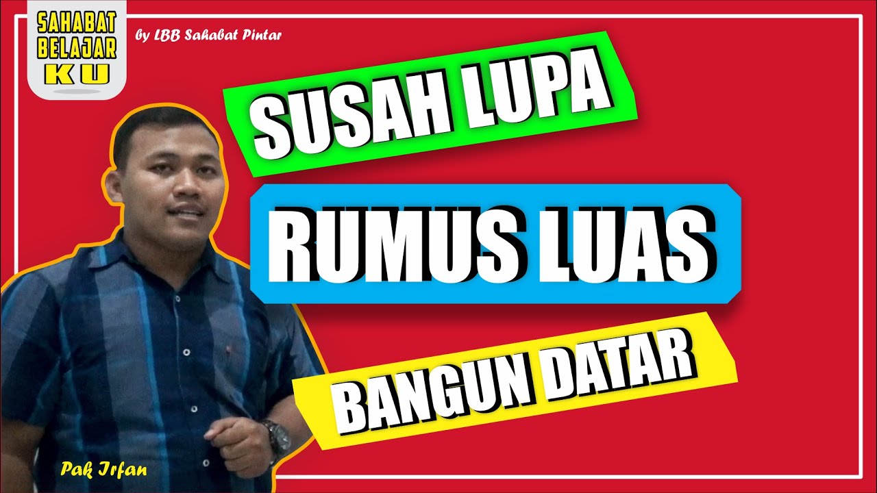 Rumus Luas Bangun  Datar  Cara Cepat Hafal YouTube