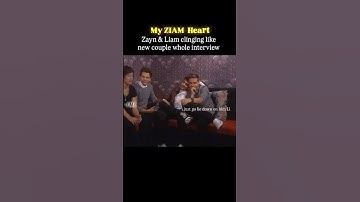 Zayn&Liam clinging like new couple in whole interview 🥹🫂#zaynmalik #liampayne #interview #cutecouple