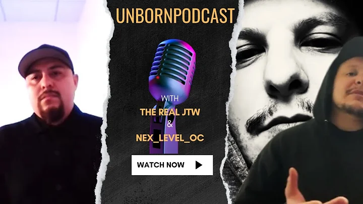 UnbornPodcast Ep 18 The Real JTW (Mental Health, Music Saved My Life!!!)