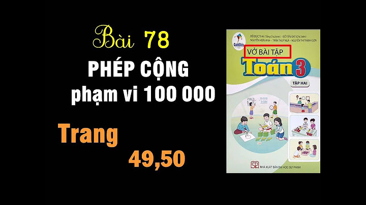 Vở bài tập toán lớp 3 tập 2 trang 50 năm 2024