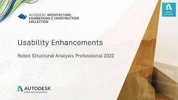 Robot Structural Analysis Professional 2022 - Usability Enhancements