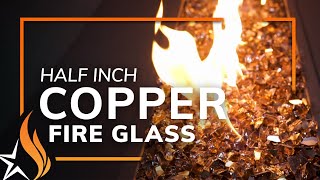 1/2' Copper Reflective Broken Fire Glass | Starfire Designs by Starfire Direct 359 views 1 year ago 56 seconds