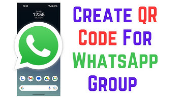How To Create QR Code For WhatsApp Group | Generate QR Code For WhatsApp Group (2025)