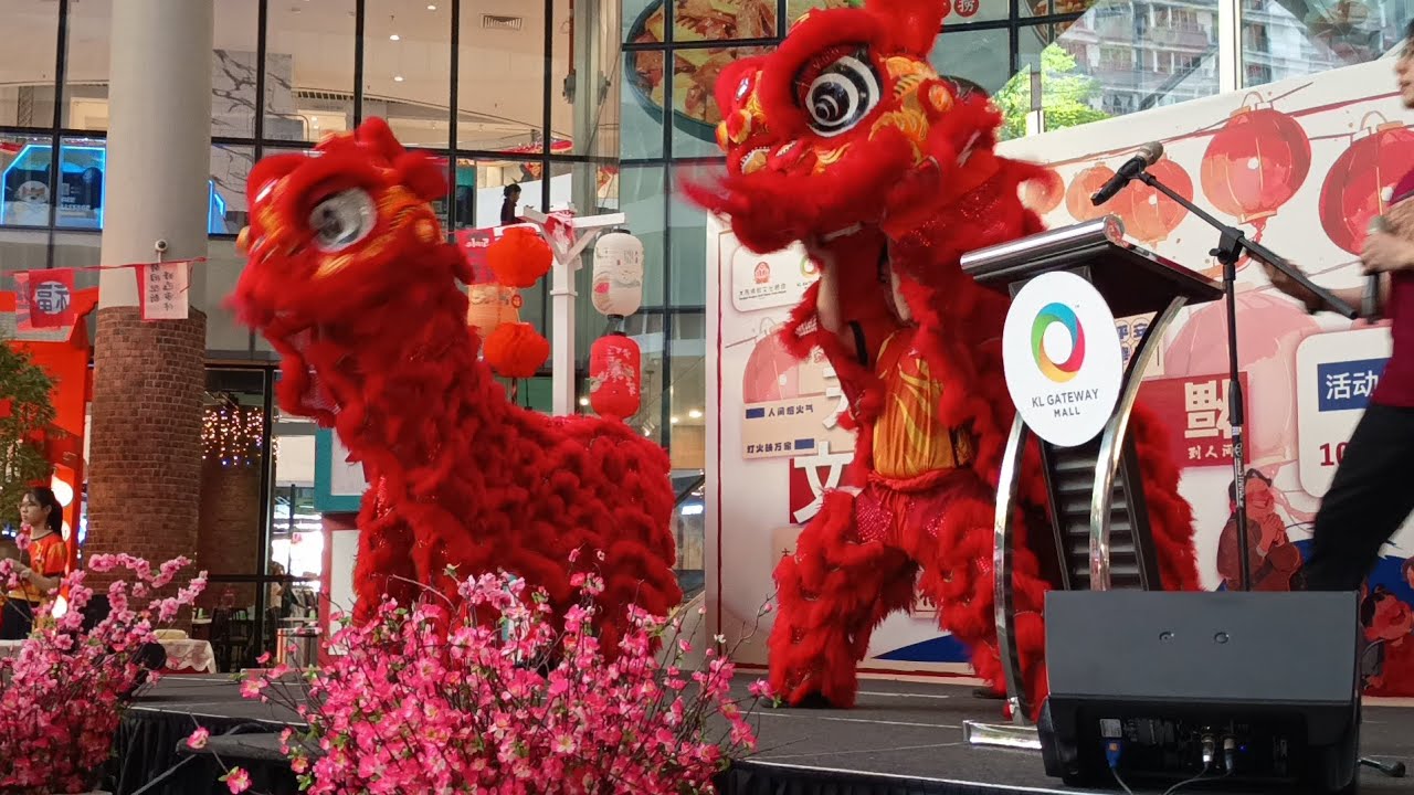 24 January 2026 - Shaolin Goh Chor Lion Dance @KL Gateway Mall Pre CNY