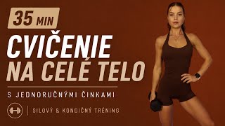 30 MIN Cvičenie na celé telo 💪 | Silový tréning s jednoručkami