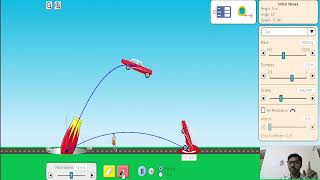 Simulation; Projectile Motion (Part1)