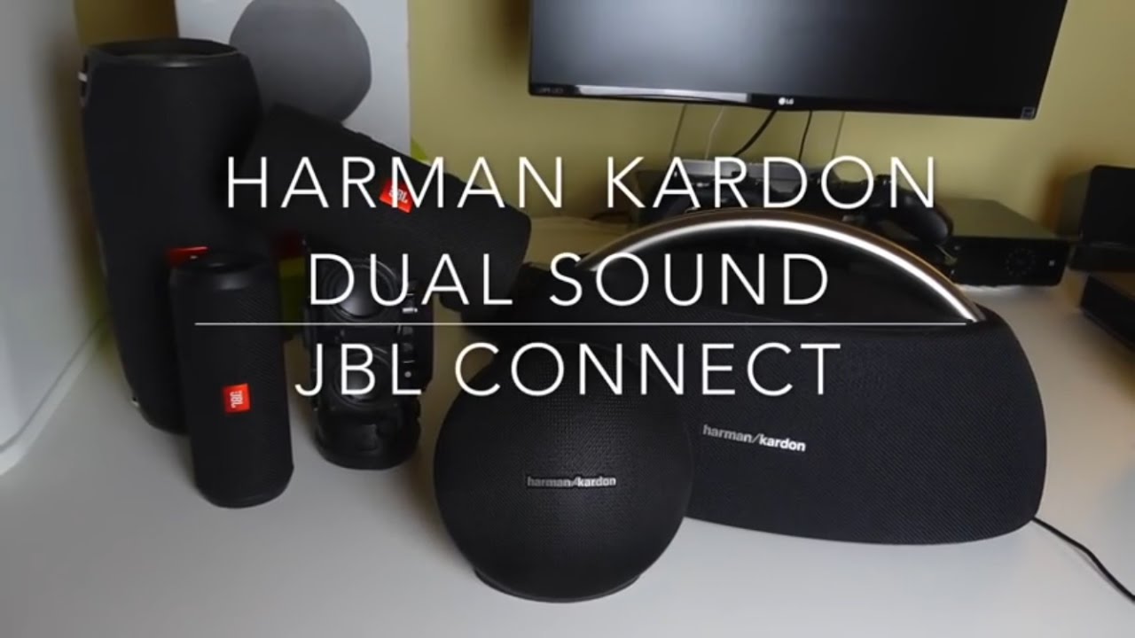 forværres tro Ti år JBL Connect and Harman/Kardon Dual Sound - Demonstration and test... -  YouTube