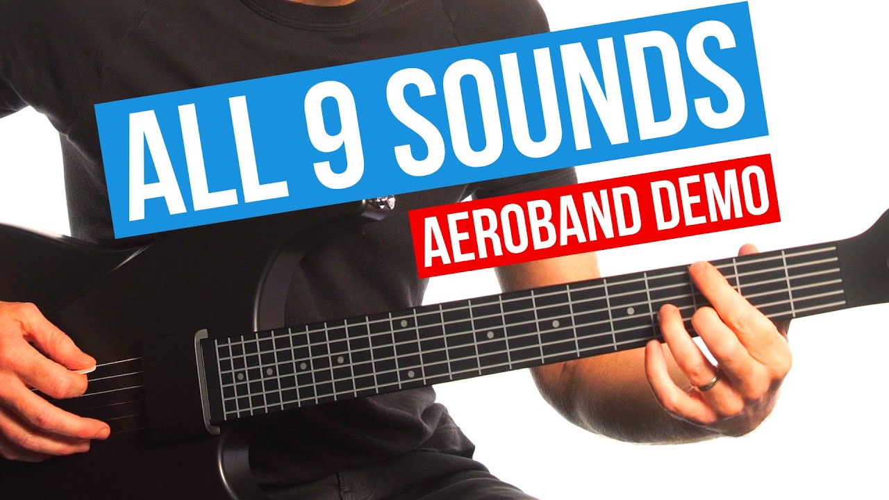 Aeroband Guitar ★ All 9 Sounds Demo
