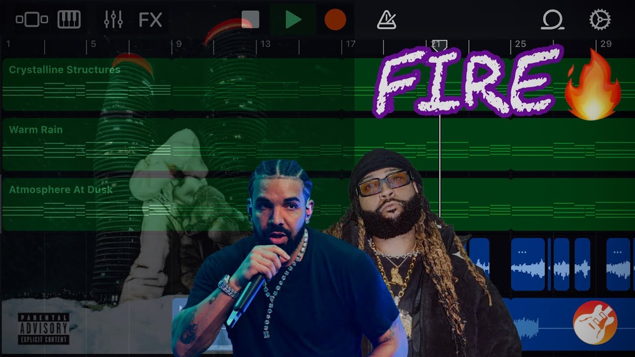 How to Make an R&B Beat for Drake and PND on GarageBand iOS! ($$$4U)