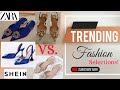 ZARA vs. SHEIN - What's your choice? | Shoes Collection #zara #shein