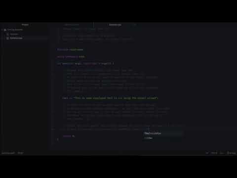 Tutorial - Printing to the output stream in C++