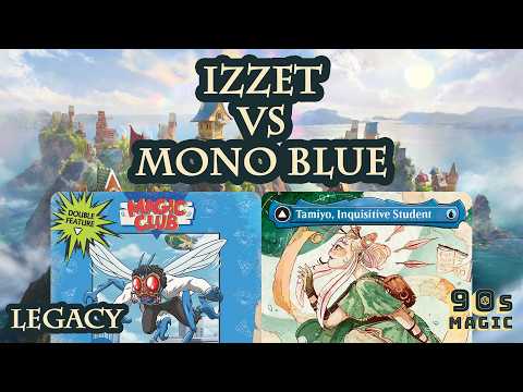 Izzet Delver vs Mono Blue "Turbo Tamiyo" | MTG Legacy