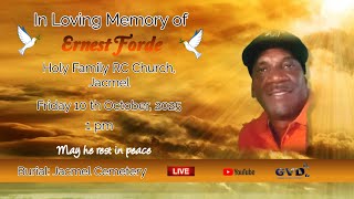 In loving Memory of Ernest Forde