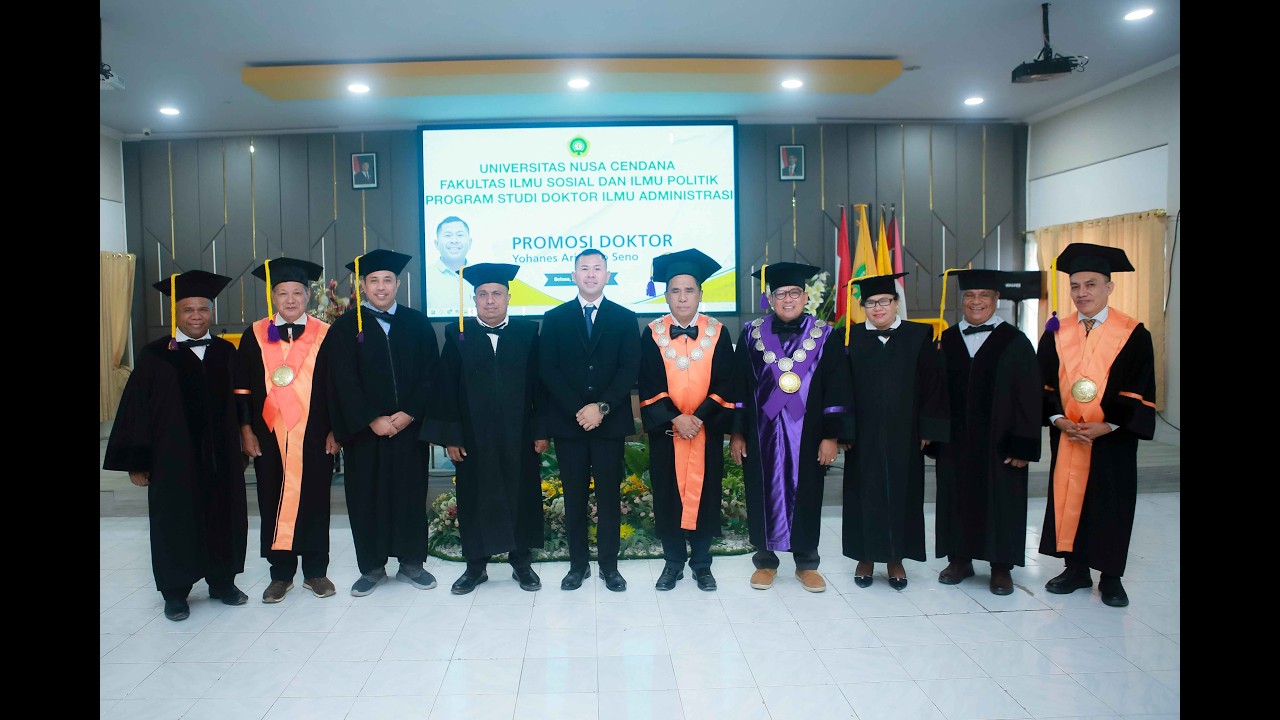 PROMOSI DOKTOR YOHANES ARIYANTO SENO