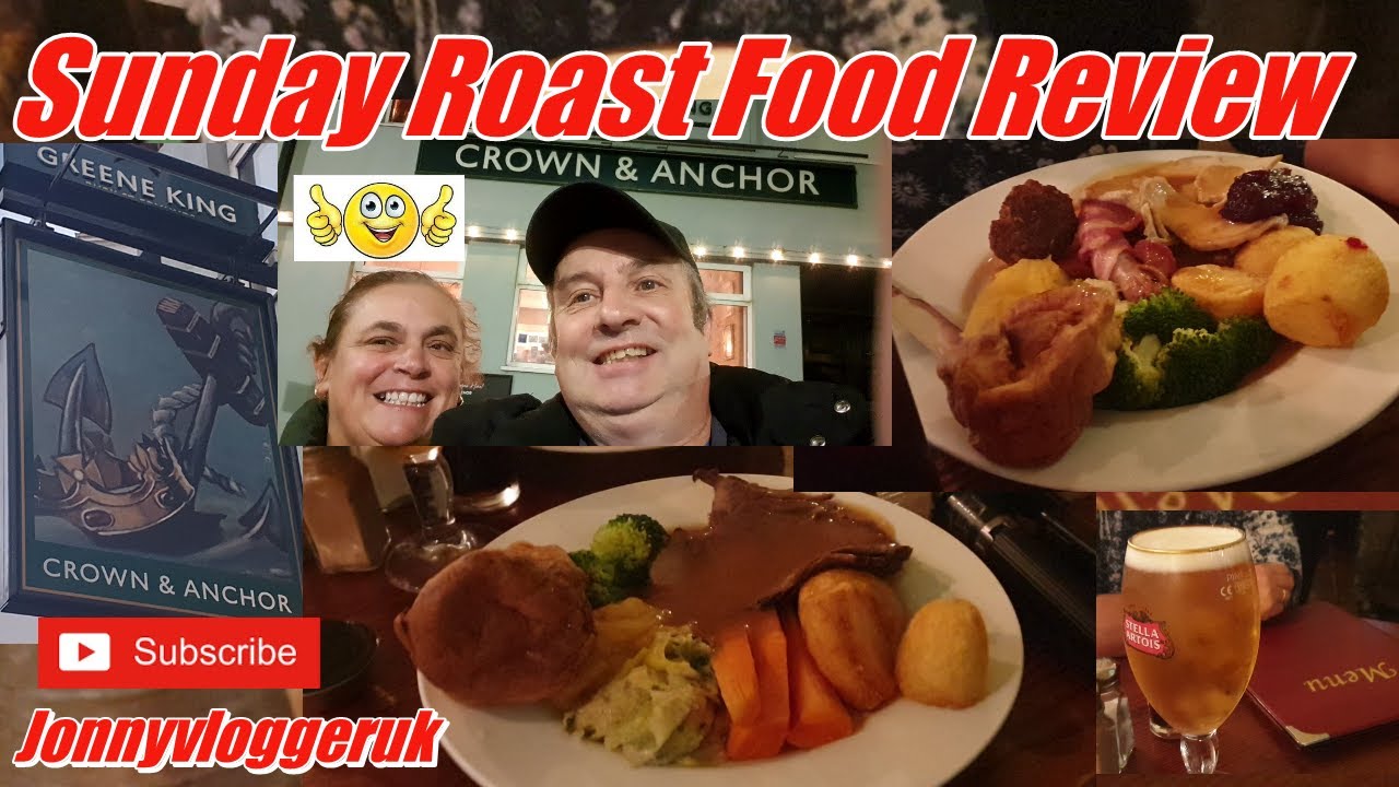 Sunday Roasts 2 x Reviews At The Crown & Anchor Eastbourne eastbourne sundayroast dinner 