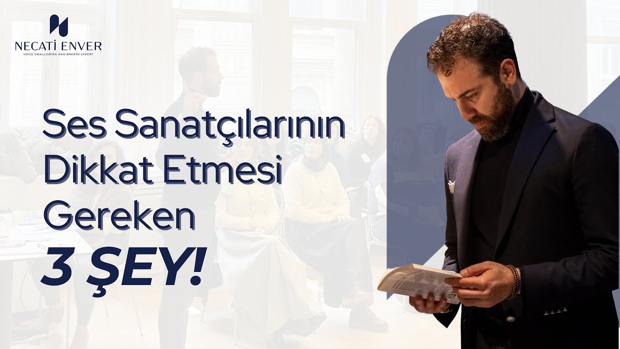 Ses sanatçısının sahne öncesi ısınma yapması - ses sağlığı hataları rehberi