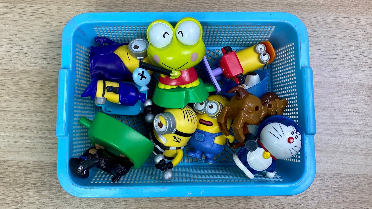 2 Minutes ASMR with Unboxing Toys So Satisfying Minion and Doraemon