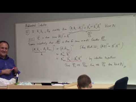 Linear Algebra: induction