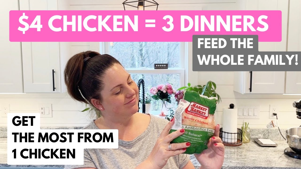 Leftover Chicken Ideas | How to Stretch a Whole Chicken