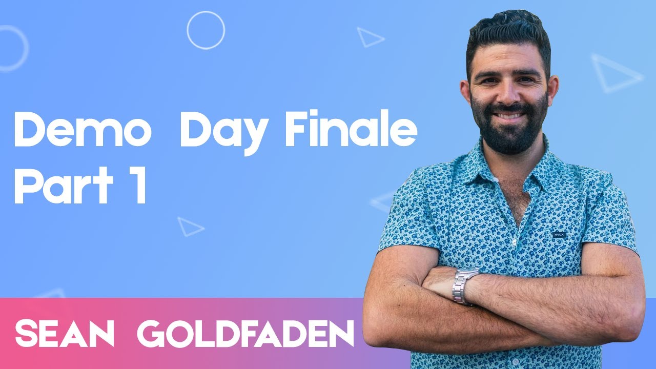 Sean Goldfaden, Founder & CEO of CoEfficient Labs - Part 1 - Demo Day EP 019