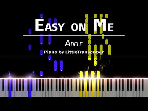 Adele - Easy on Me (Piano Cover) Tutorial by LittleTranscriber