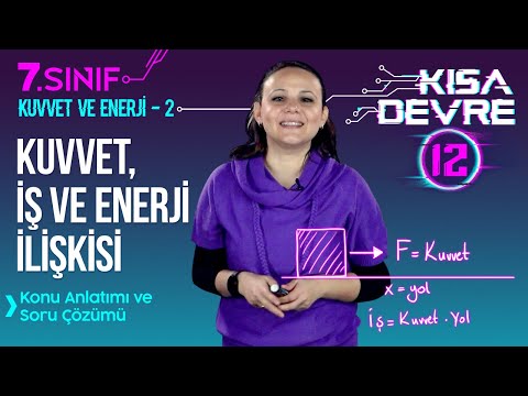 Kuvvet, İş ve Enerji İlişkisi: Potansiyel ve Kinetik Enerji Nedir? 7. Sınıf Fen Kuvvet ve Enerji #12