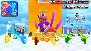 Elemental Gloves-Magic Power gameplay (android,iOs)f