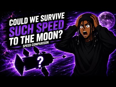 How Fast Can We Really Make It To The Moon? | Speed Comparison | BLK Finesse Reaction