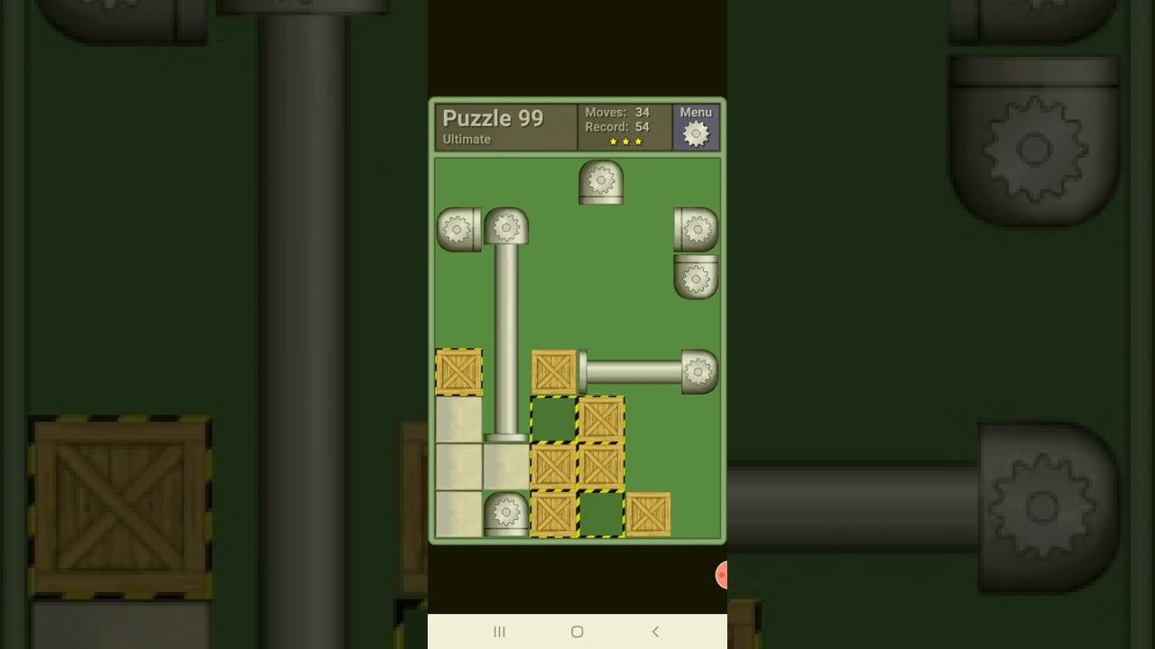 PUSHING MACHINE -- ULTIMATE Puzzle 99 -- [54 moves] -- by qr637