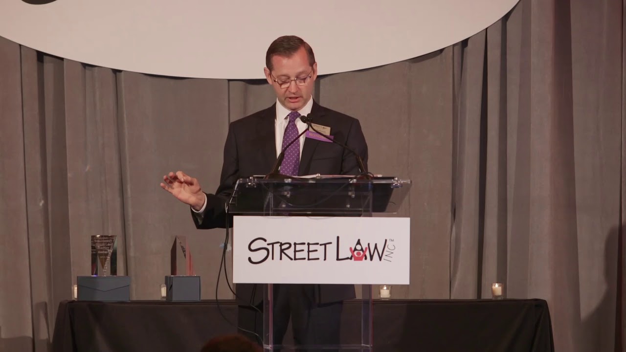 2018 Street Law Educator Of The Year Mark Klarman Vanguard High
