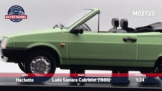 Lada Samara - Vaz 2108 Cabriolet - Natasha 1986 - Hachette - 124