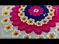 Happy New Year Rangoli Designs | Easy Rangoli Ever | Simple Rangoli Designs for Diwali New