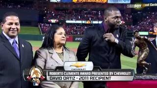 Full 2011/10/20 Pujols congratulates Ortiz Update