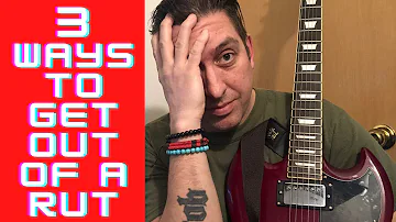 Stuck in a guitar rut? Try these 3 solutions!
