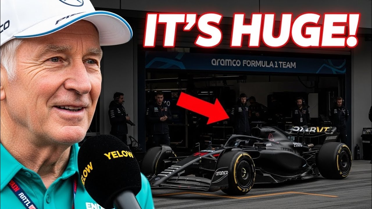 Huge 2026 Design Shift? Newey Opens Up About Aston Martin Project