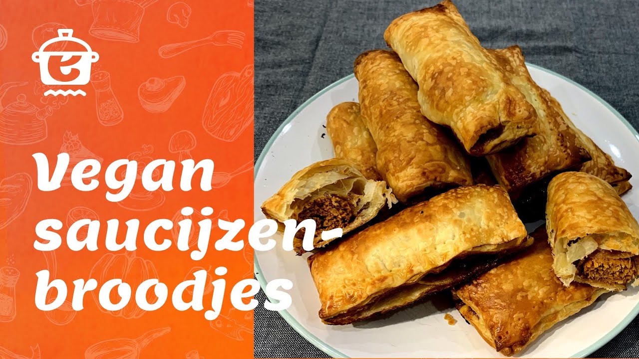 Hoe maak je Veganistische Saucijzenbroodjes - Aan de Kook #28