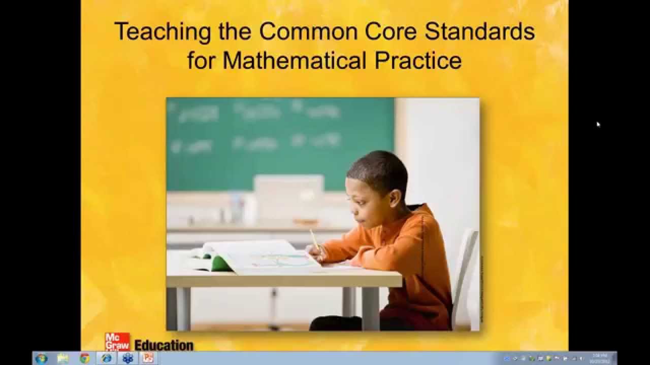 CCSS Teaching Strategies: Mathematical Mechanics
