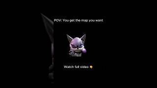 POV you get the map you want: